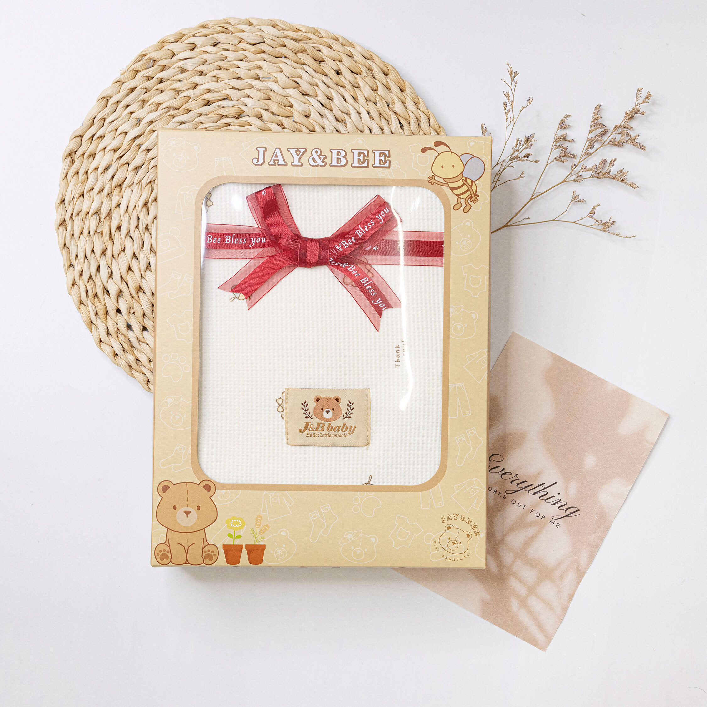 【JB0450】MIT吃冰小熊華夫格四季蓋被