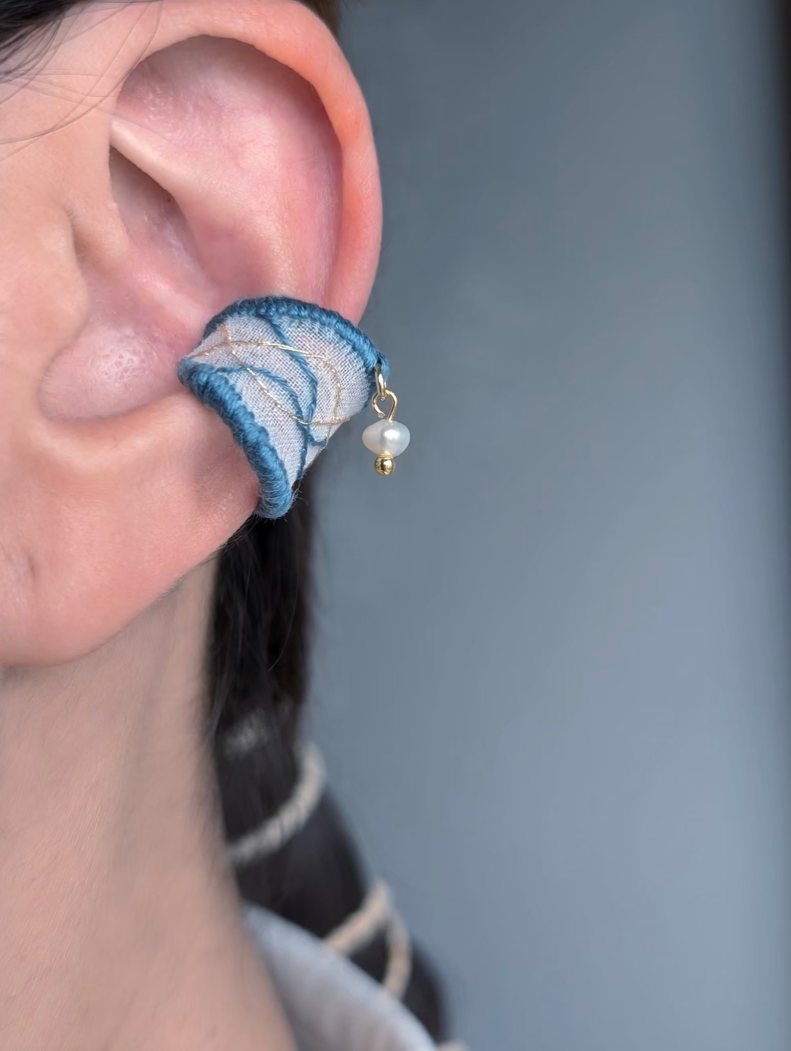 [scllage] 海月 - 耳骨夾 | NO.33