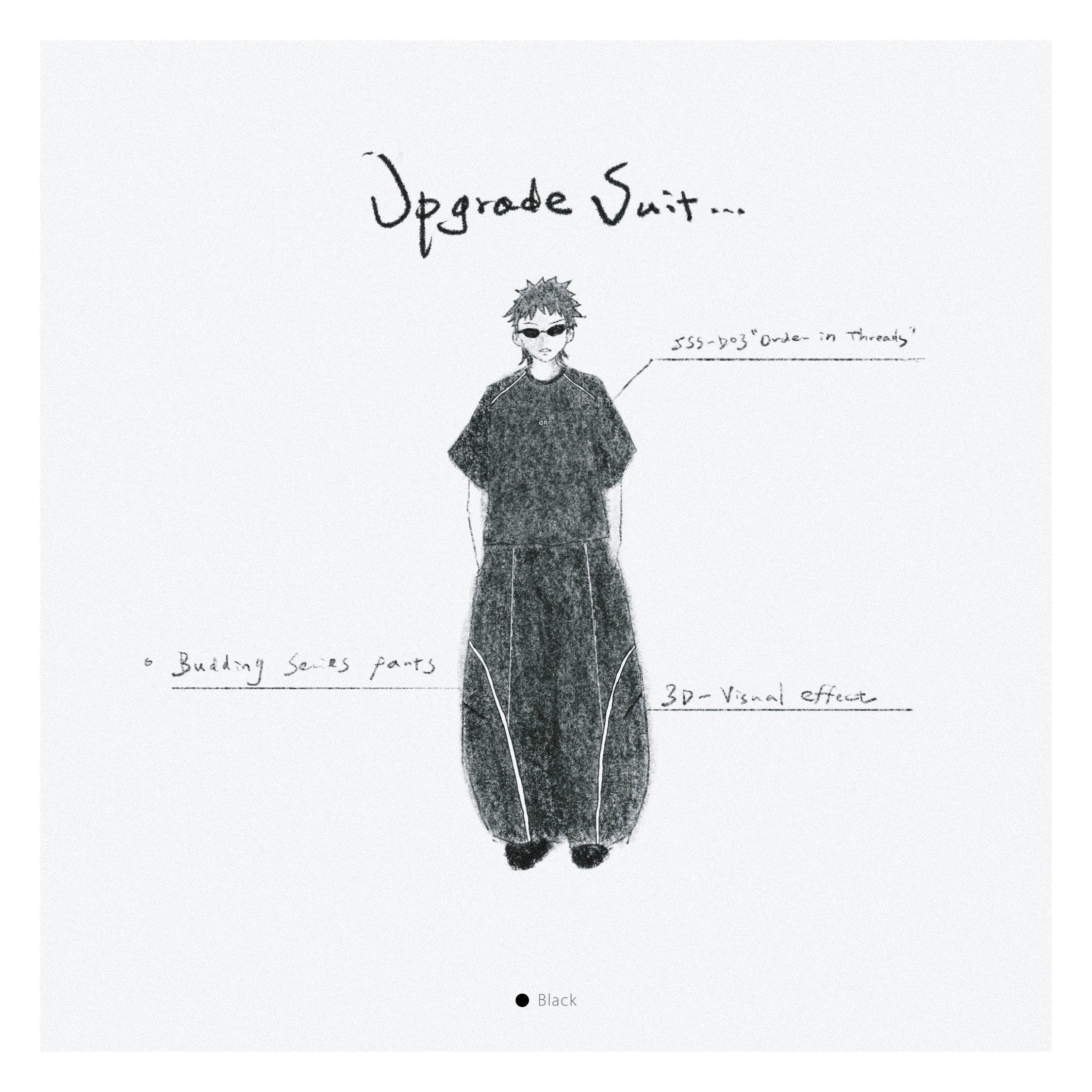 『 Pre-Sale 』DRiFTNESS｜5SS-F05 "Art of Thread" – 出芽刺繡套裝長褲