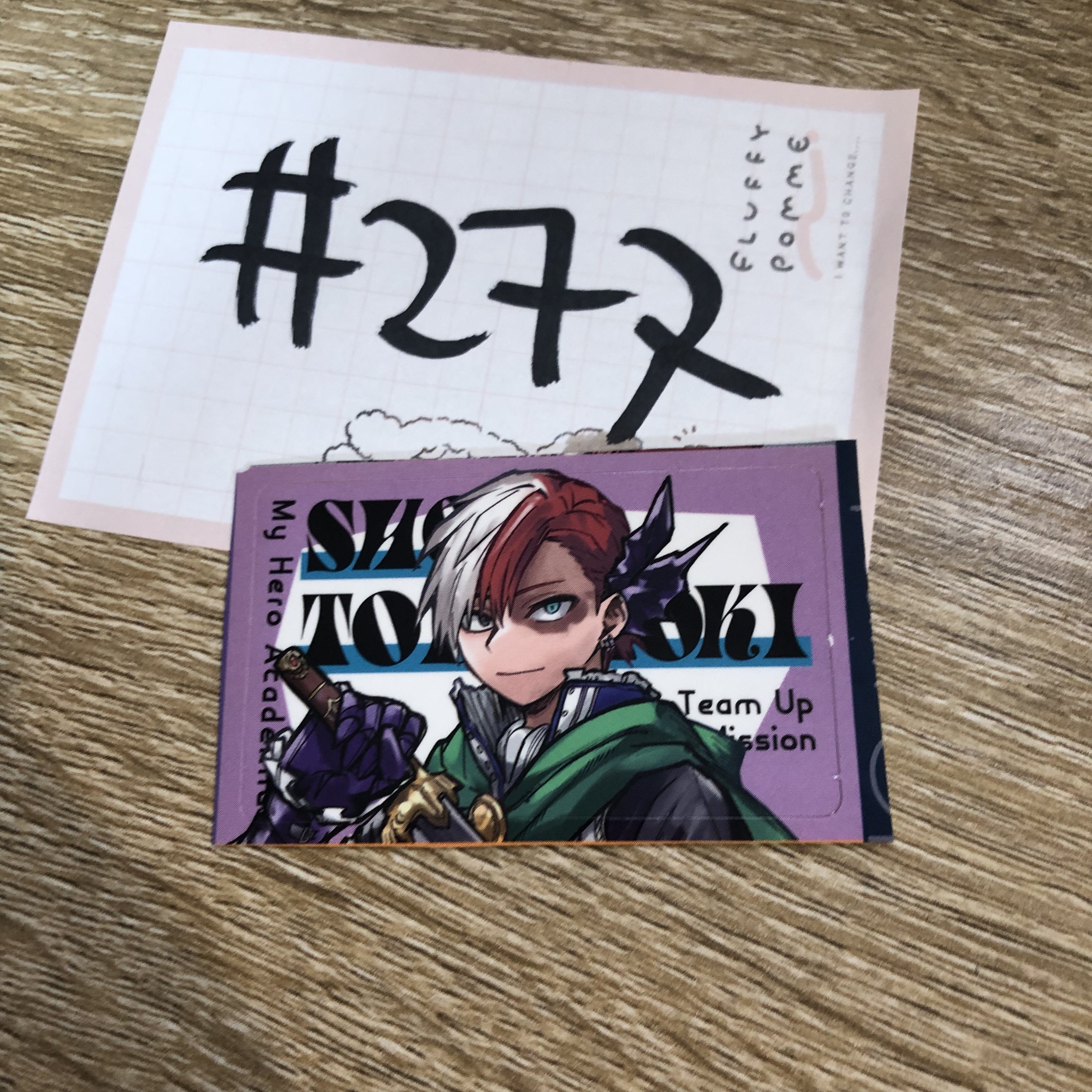 我的英雄學院  轟 貼紙#277