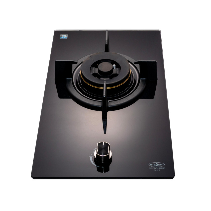 氣霸 Hibachi  HY-1316BSS‧座檯‧嵌入式‧單頭煮食爐‧煤氣‧石油氣‧香港行貨,原廠1年保養‧