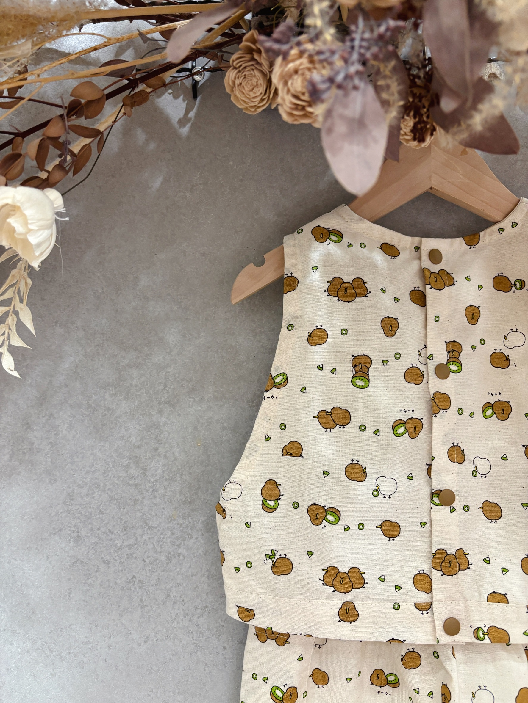 奇異鳥 背心套裝 (90)