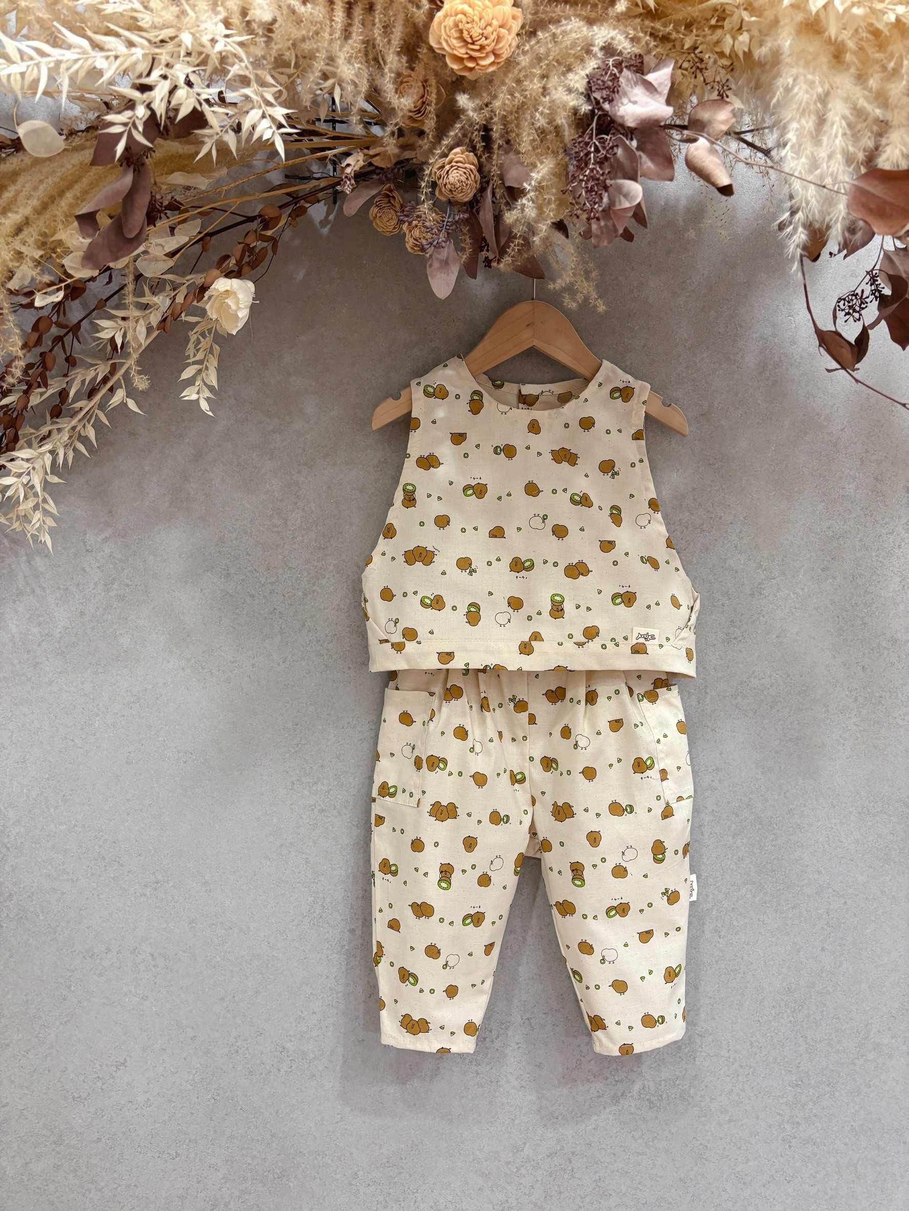 奇異鳥 背心套裝 (90)