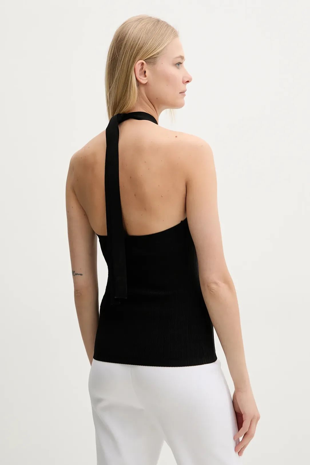 【Silvian Heach】個性交叉造型無袖上衣