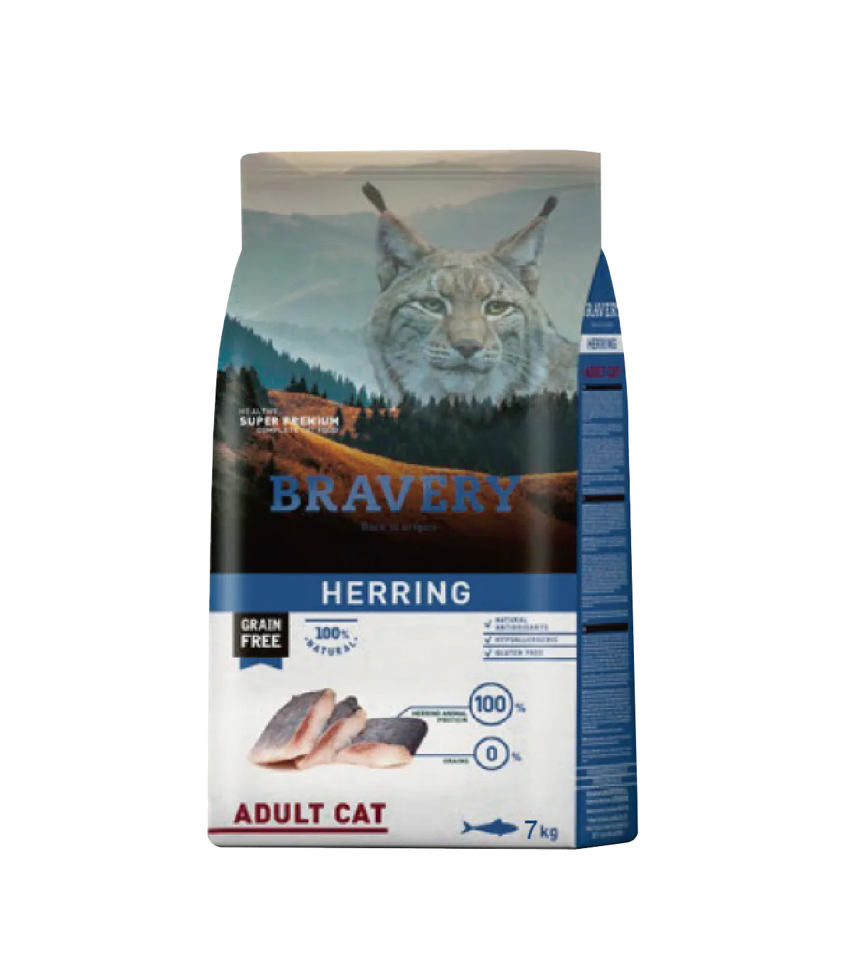 【西班牙 Bravery】總代理-焙菲力 健康食糧 (成貓)-(鯡)魚