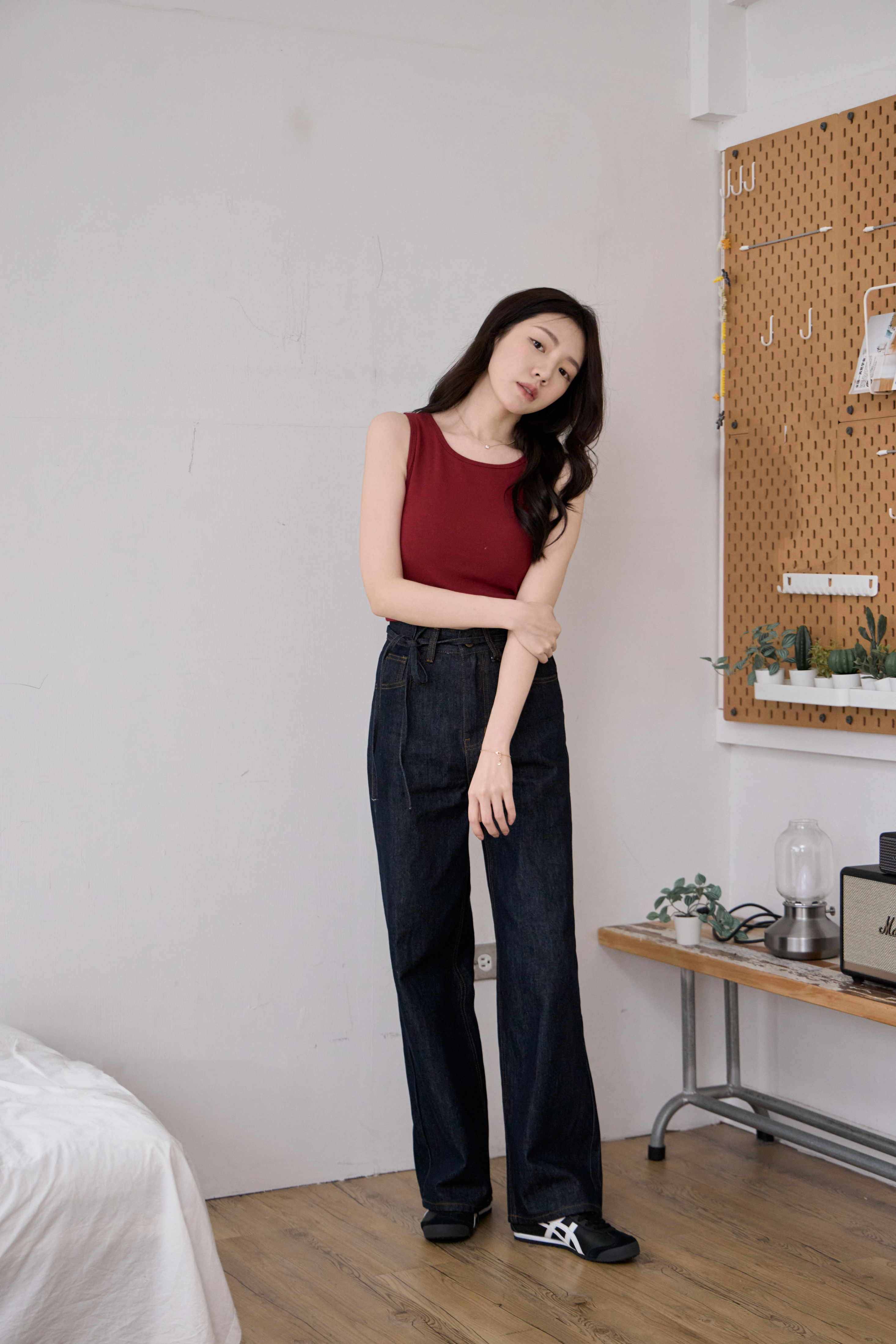 Gmade/彈性包覆遮副乳基礎背心Bratop-顯白紅