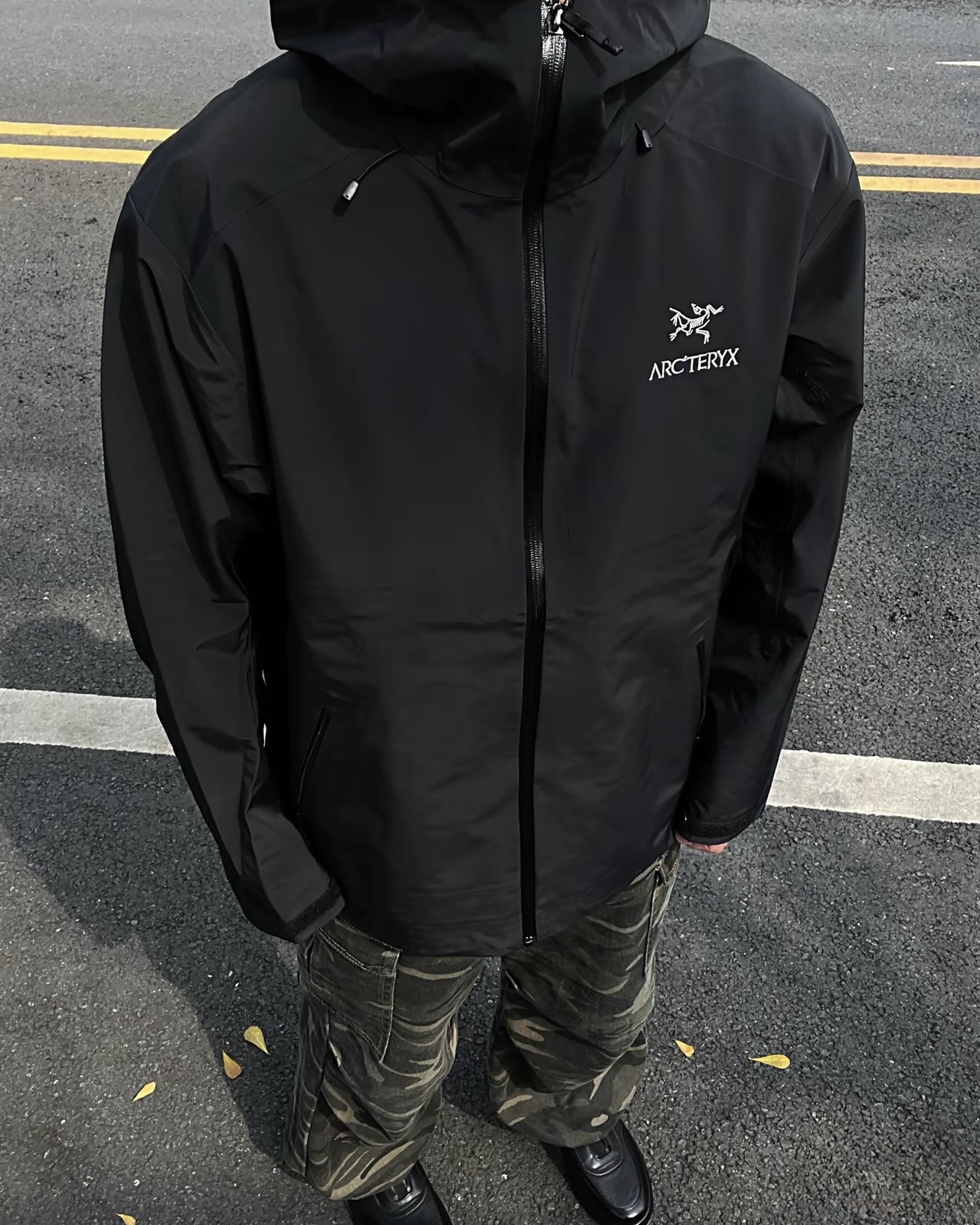 【Focus Store】預購 Arc'teryx Beta Jacket Men's Logo "Black" 黑色 始祖鳥 防水機能衝鋒衣