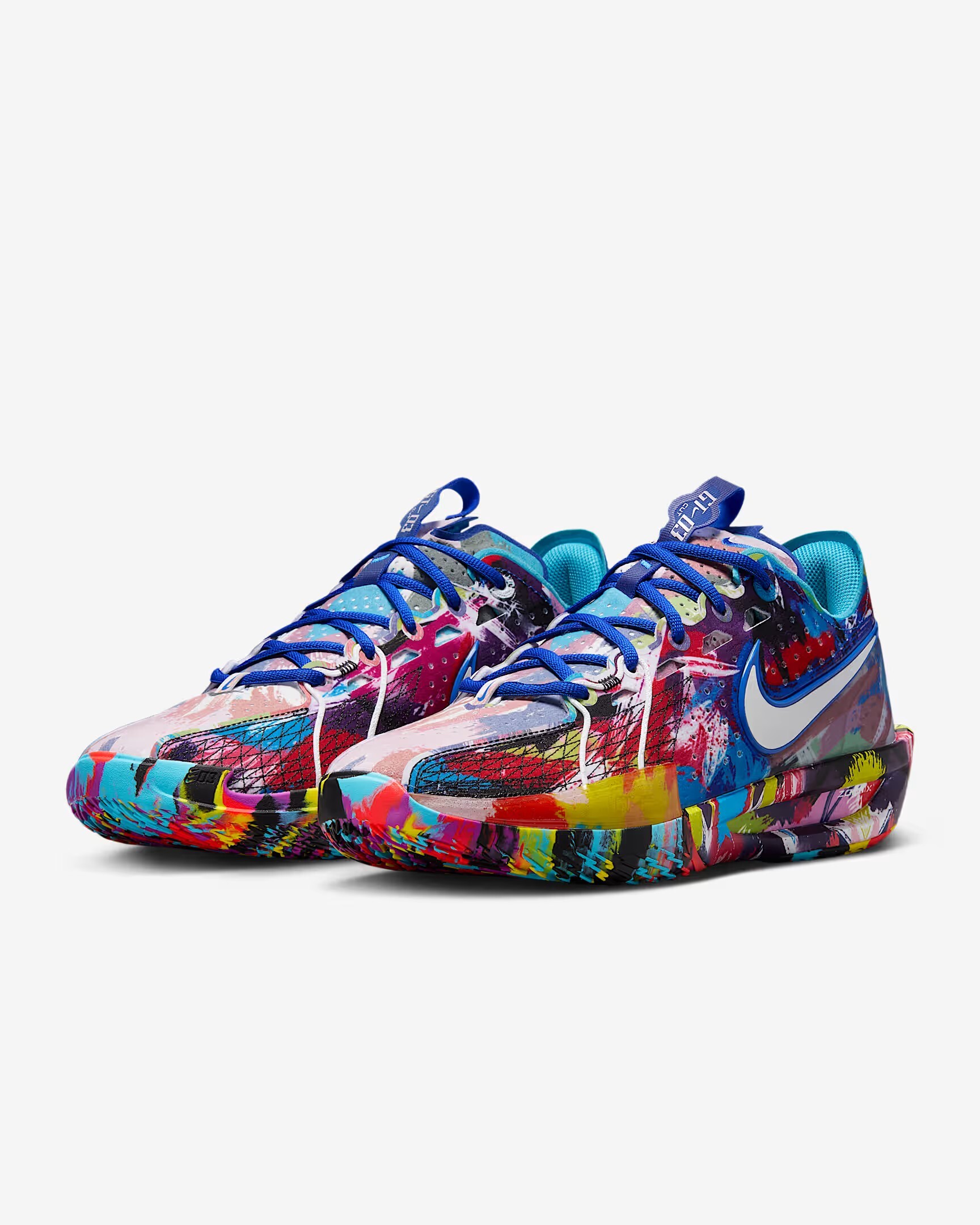 iSNEAKERS | Nike Air Zoom GT Cut 3 "Jewell Loyd" 水彩潑墨 IF2522-100