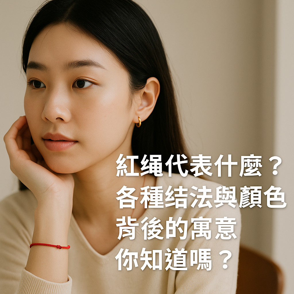 紅繩代表什麼？各種結法與顏色背後的寓意你知道嗎？