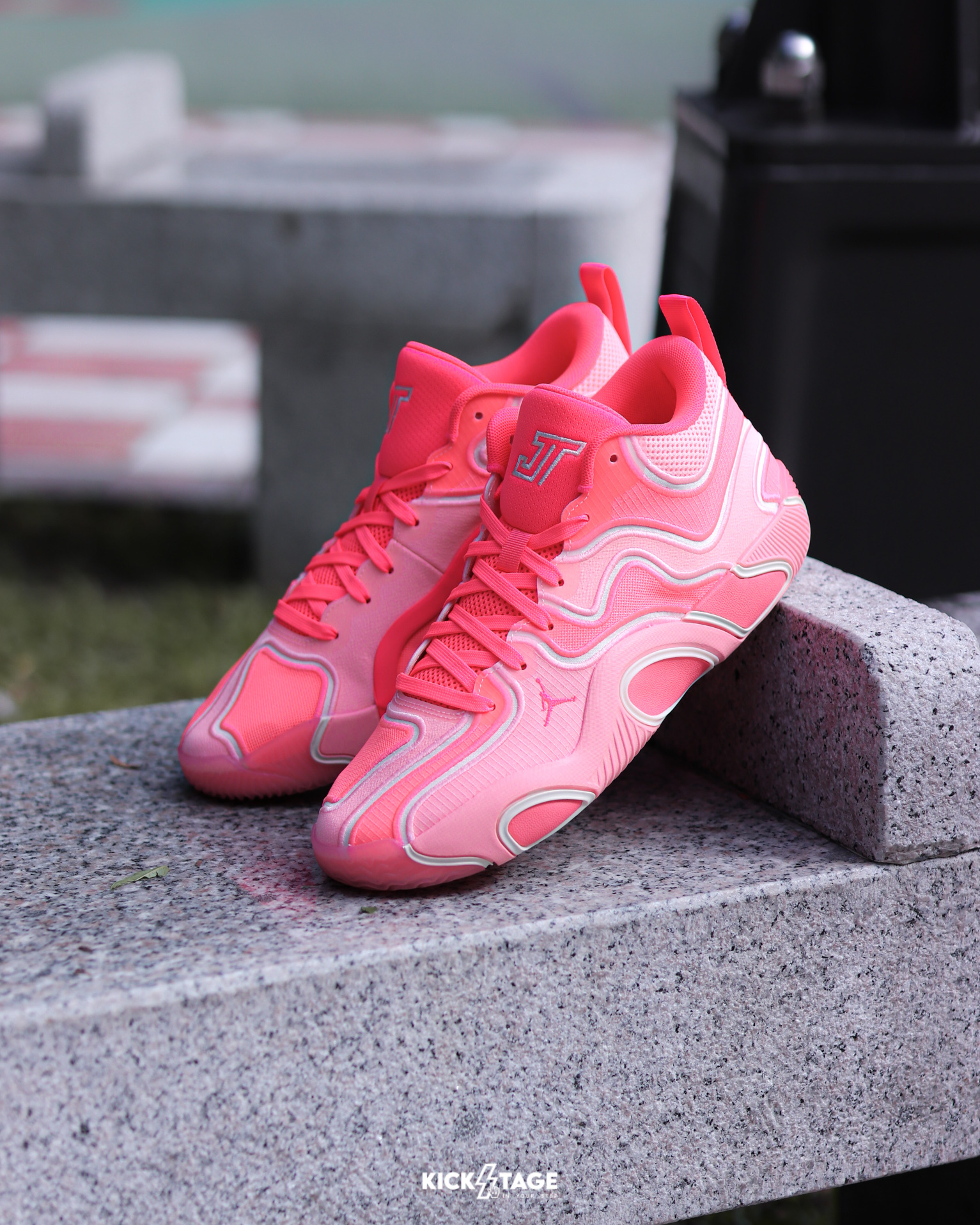 男鞋 NIKE AIR JORDAN TATUM 3 PINK 粉紅 橘紅 實戰 籃球鞋【FZ6601-600】PINKS