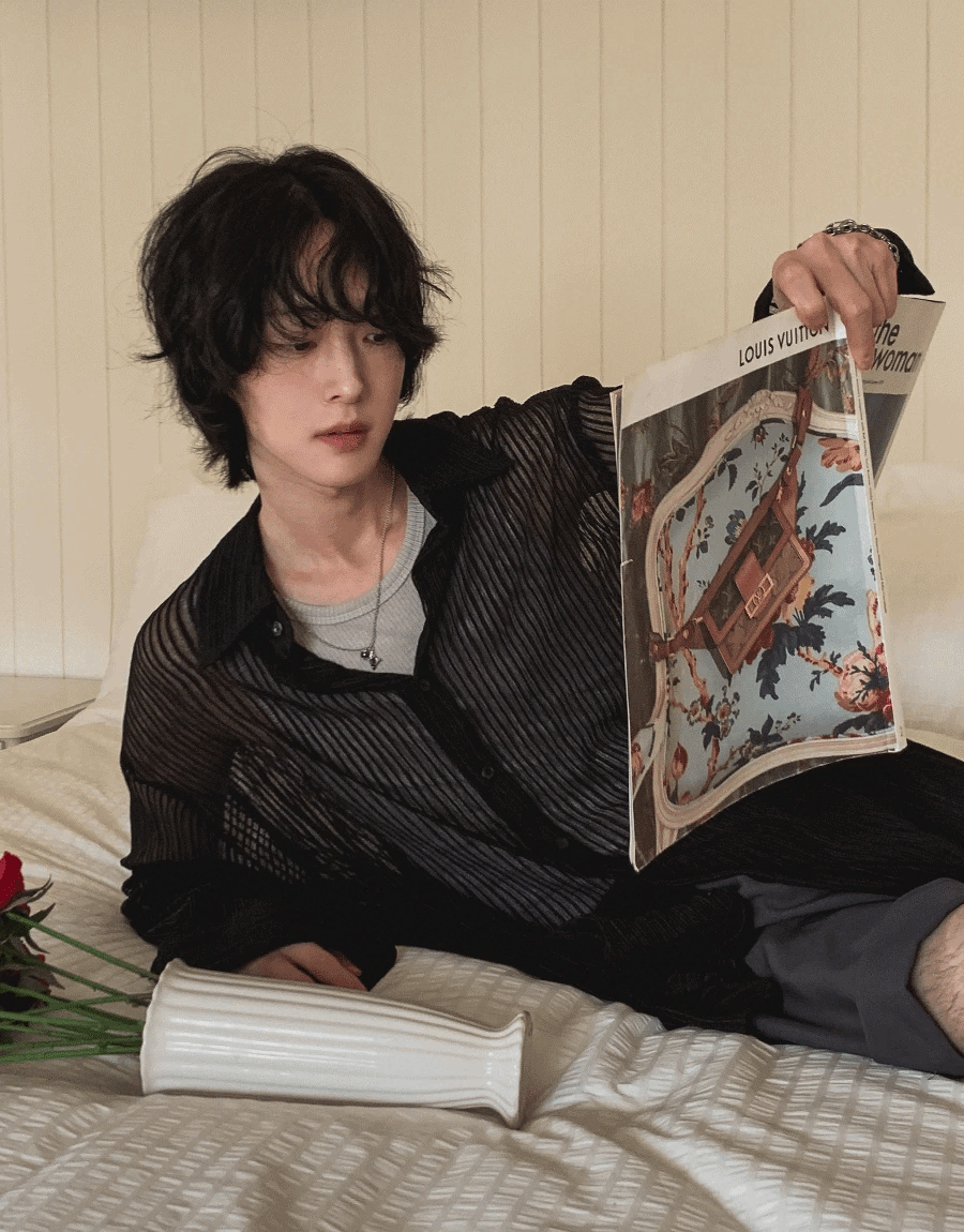 Ringkle 寬鬆美感皺褶襯衫