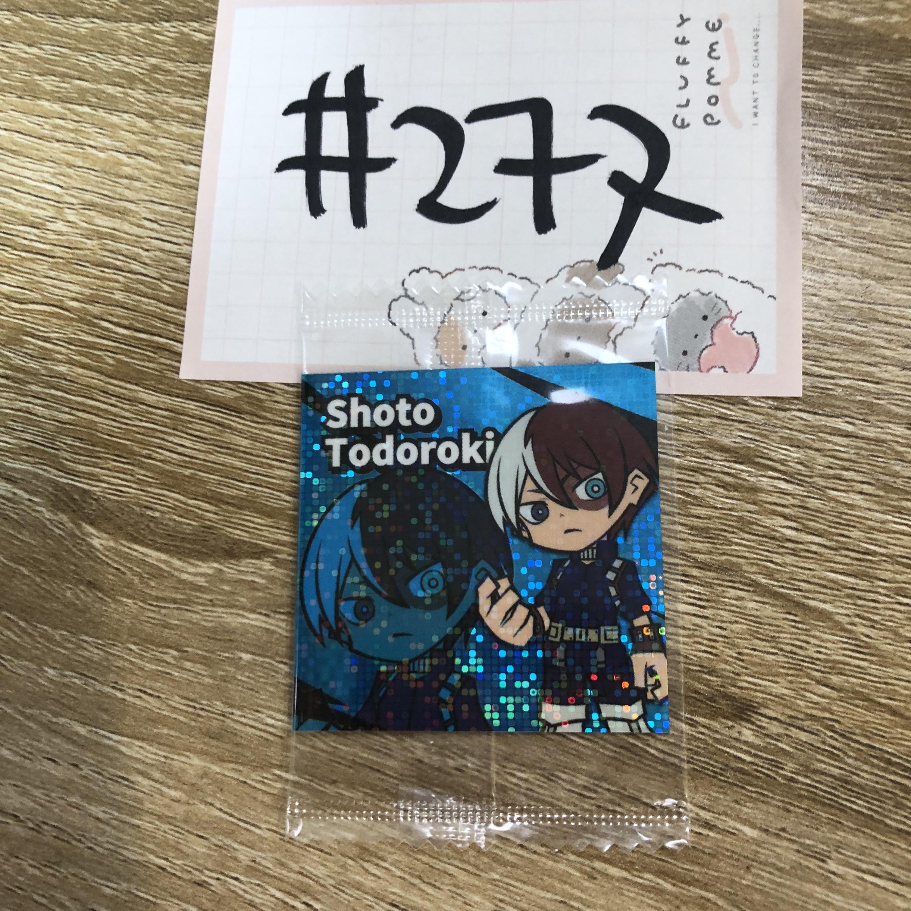 我的英雄學院  轟 貼紙#277