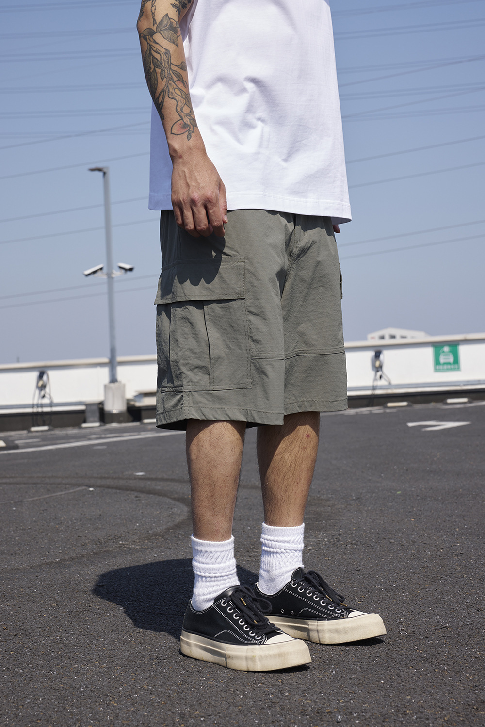 #預購 Tailor collection 3M吸濕排汗 六口袋工裝短褲 四色 T429