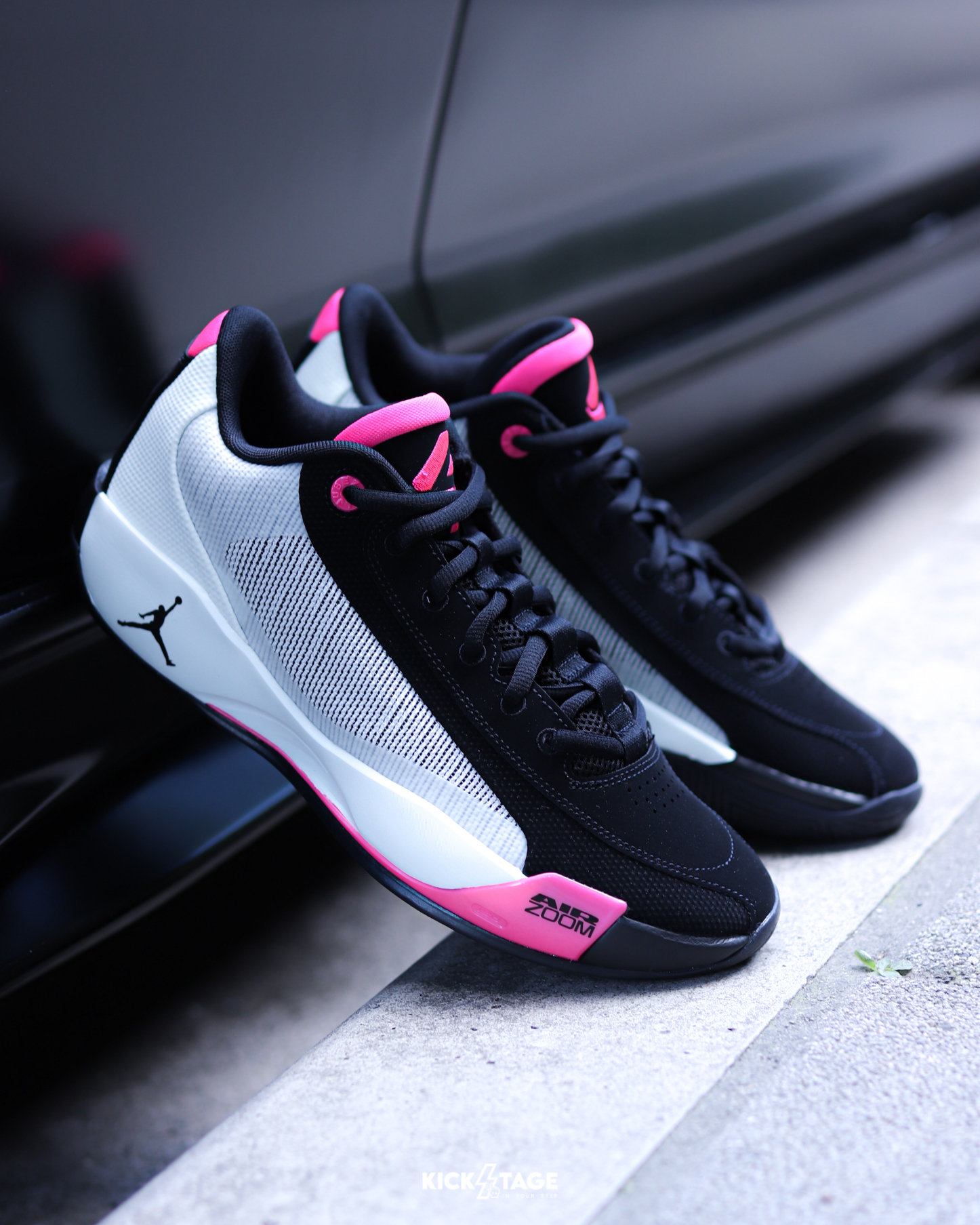 男鞋 NIKE JORDAN LUKA .77 PF 黑粉 緩震 氣墊 運動 籃球鞋 【HF0819-001】