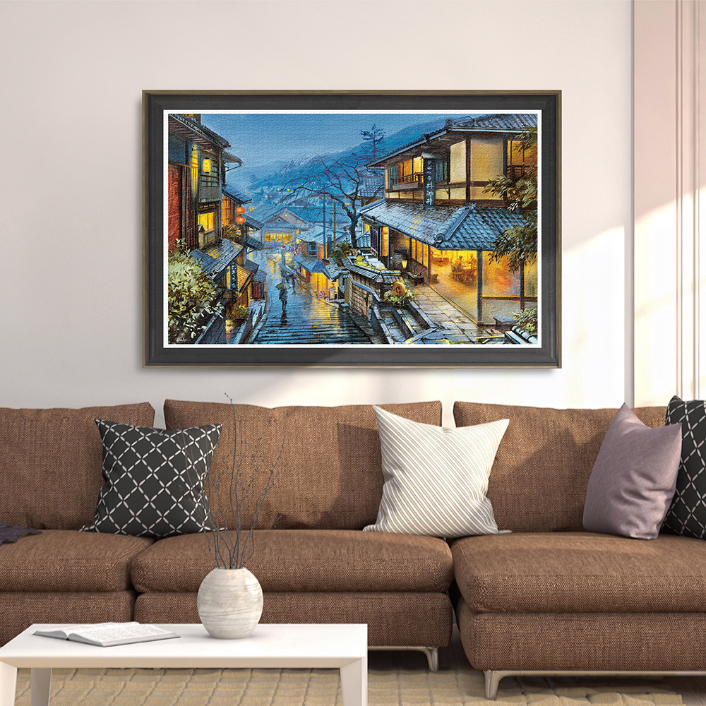 H2041 - 平面4000片- Evgeny Lushpin - 漫步雨中古都