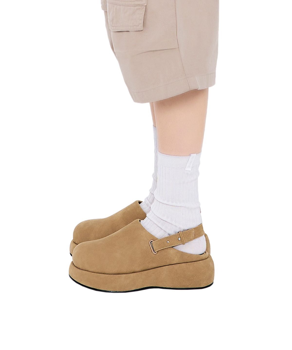 【試着のみ】STAND OIL　HETCHED MULE 23.5 STAND OIL) Hatched Mule - 2col