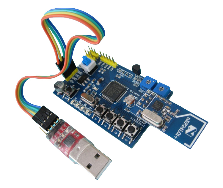 CP2102 模組 USB轉TTL,接線範例