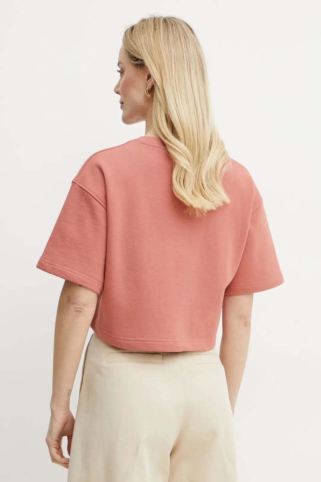 【Silvian Heach】個性短版五分袖短T