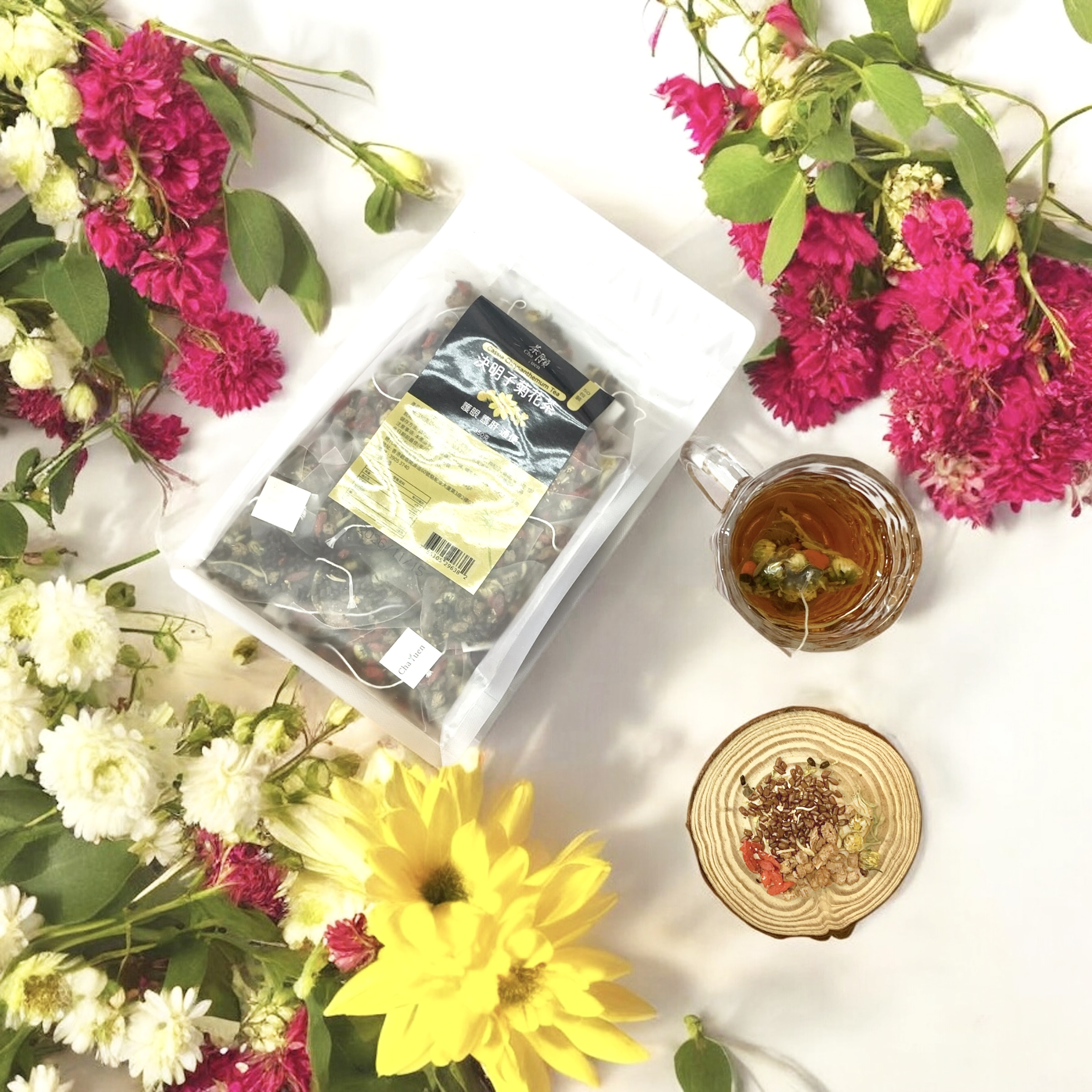茶願 - 決明子菊花茶 (50包裝)補充裝 護眼 護肝 通便