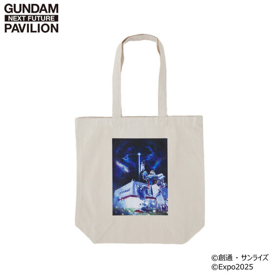 231042 Pbandai 預訂 2025/7月 GUNDAM NEXT FUTURE PAVILION フルカラートートバッグ ティザービジュアル