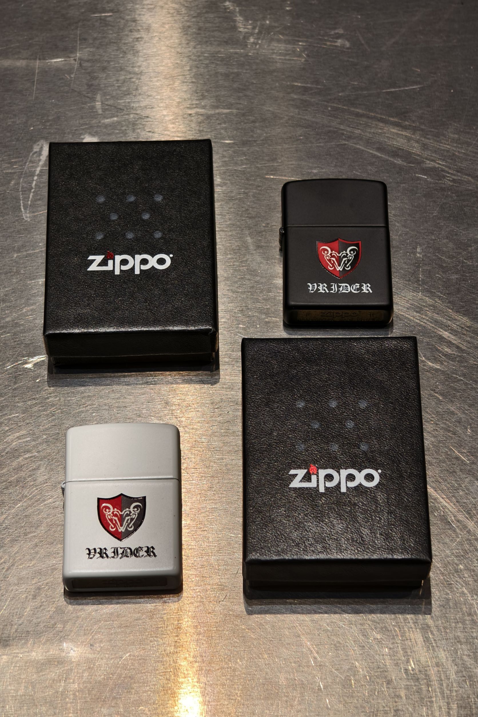 VRIDER x ZIPPO 防風打火機