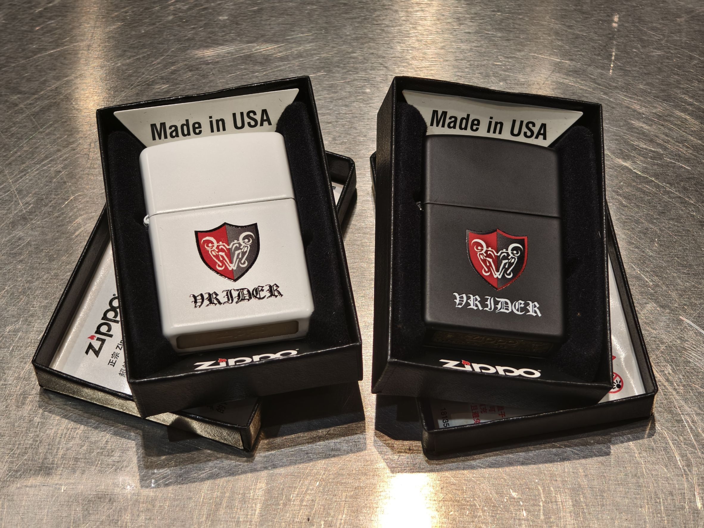 VRIDER x ZIPPO 防風打火機