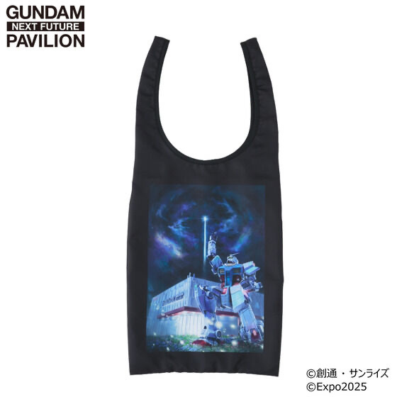 231086 Pbandai 預訂 2025/7月 GUNDAM NEXT FUTURE PAVILION エコバッグ ティザービジュアル