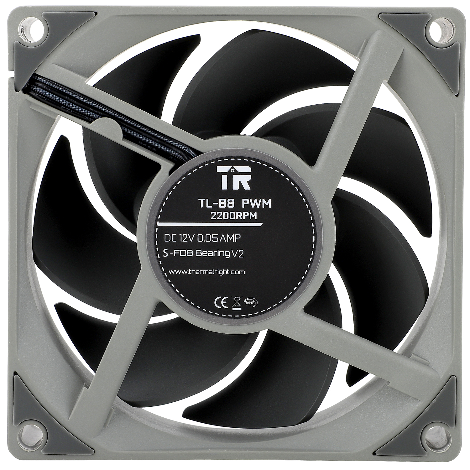 Thermalright TL-B8 黑色/白色 風扇