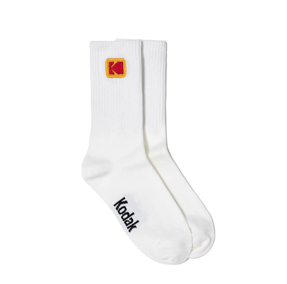 【現貨】Kodak 柯達 經典刺繡logo 中筒襪 襪子 K5143LSC11