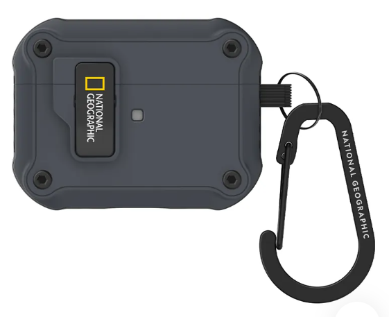 國家地理｜AirPods系列 自動開蓋耳機殼｜卡其/黑/黃/灰