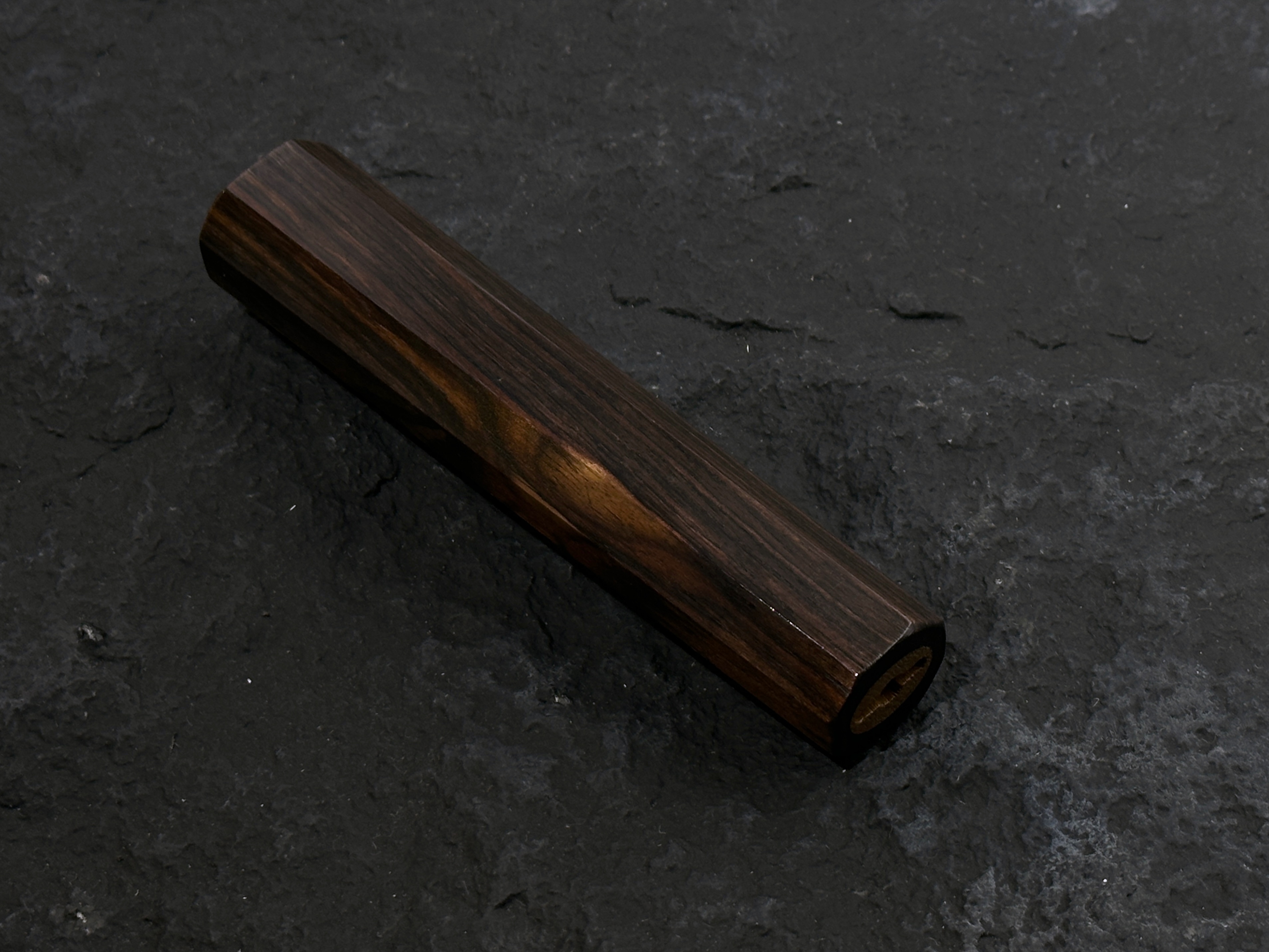 黑檀八角柄  小刀用