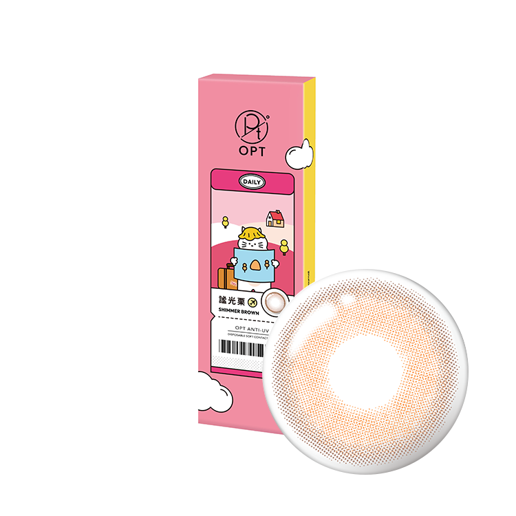 OPT旅行日記彩色日拋謐光栗(10片裝)