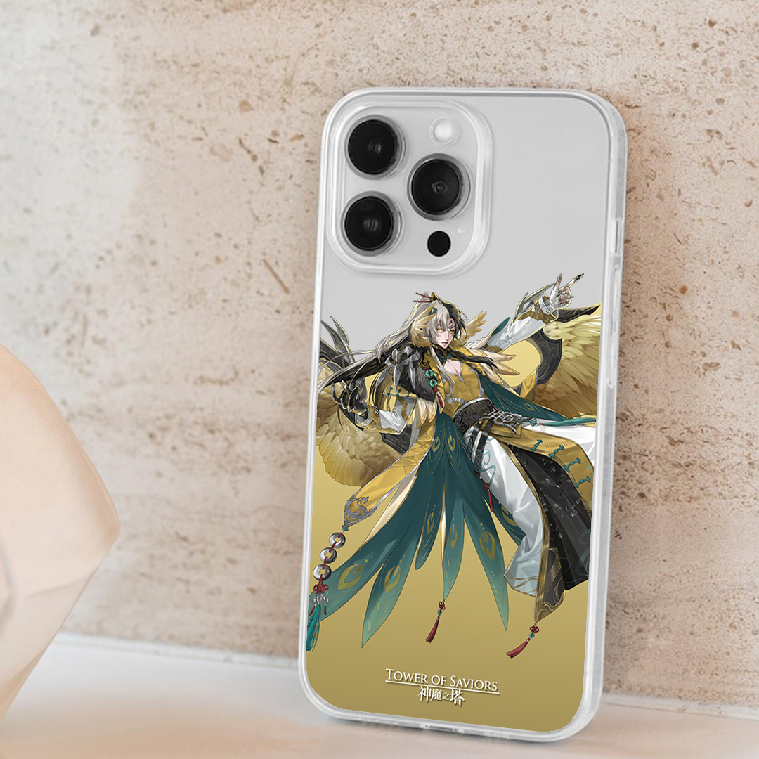 《神魔之塔》黑金Apple MagSafe 手機殼(破厄天弓 ‧ 帝鴻)