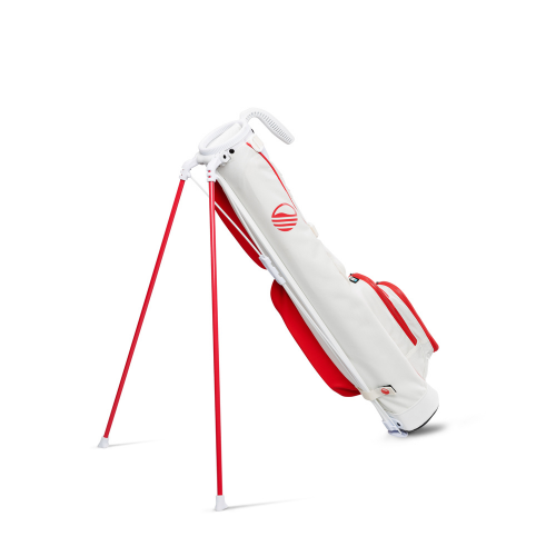 THE LOMA | Red& off-white Par 3 Bag 曜紅霧白
