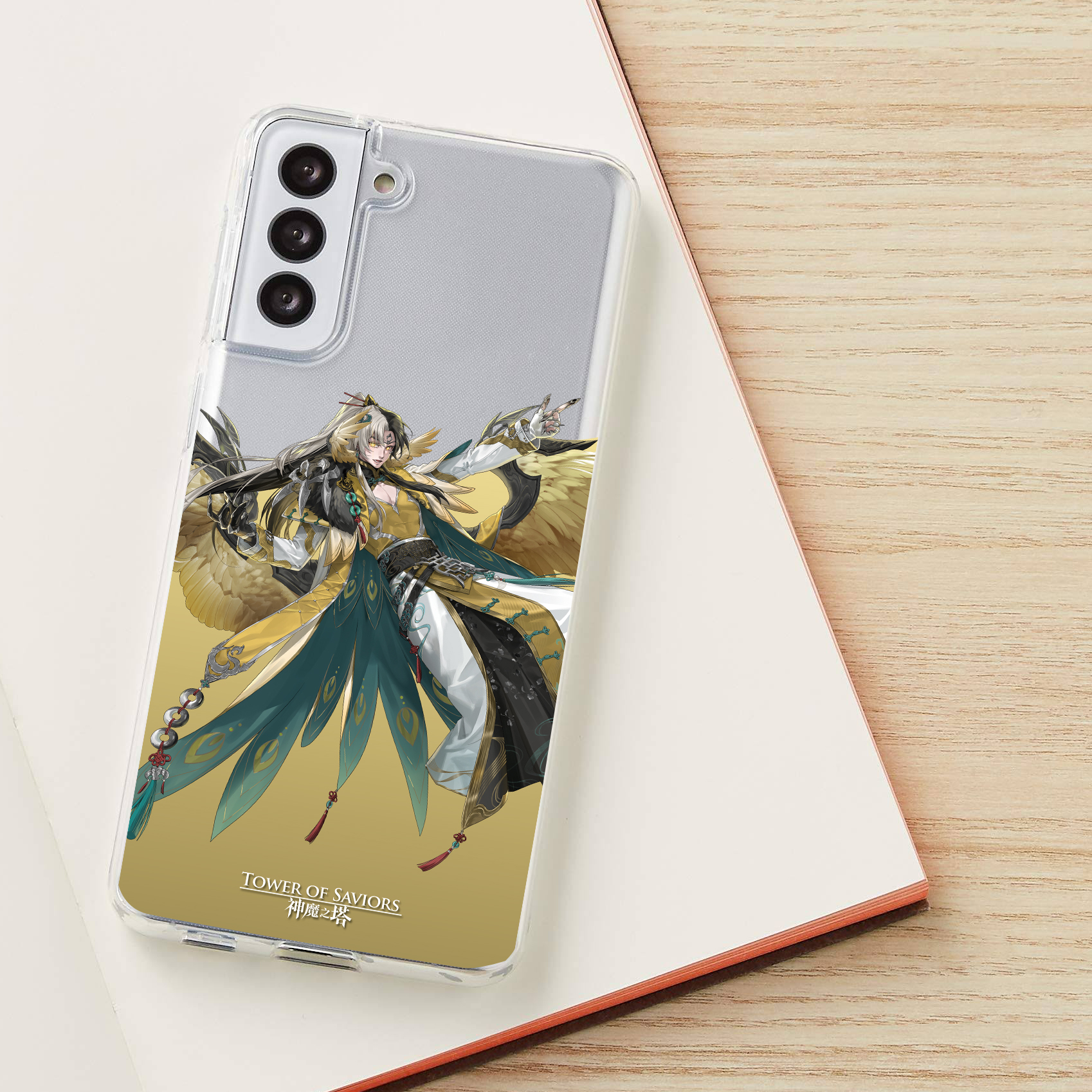 《神魔之塔》黑金三星手機殼（破厄天弓 ‧ 帝鴻）