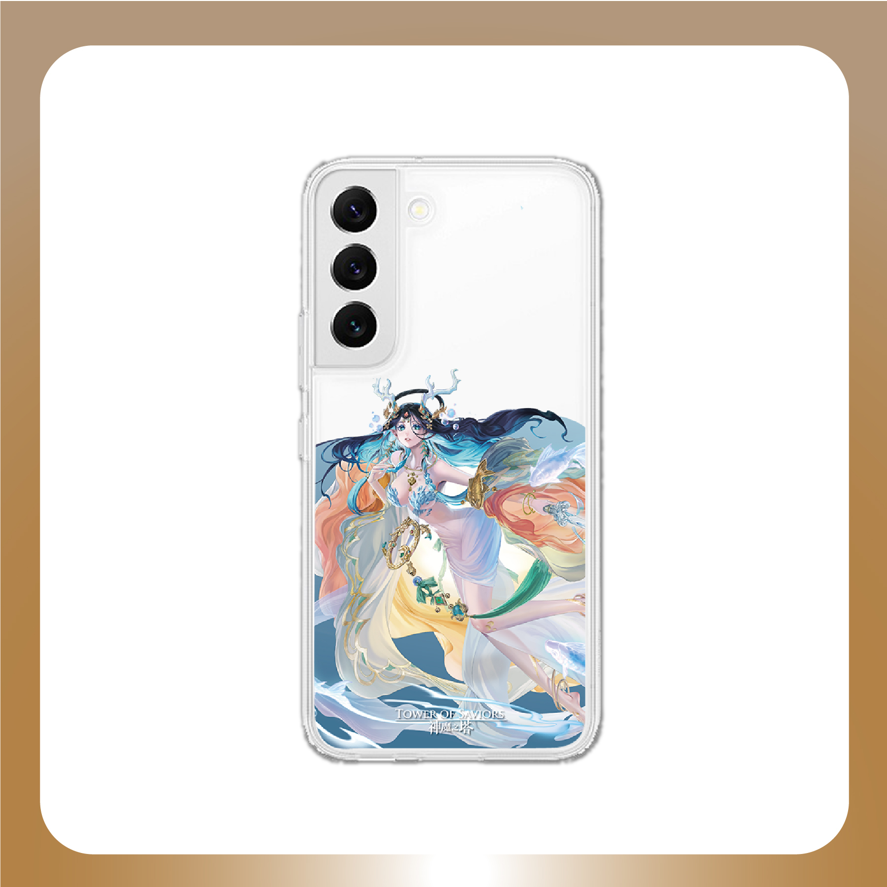 《神魔之塔》黑金三星手機殼（鯉躍天翔 ‧ 軒轅）