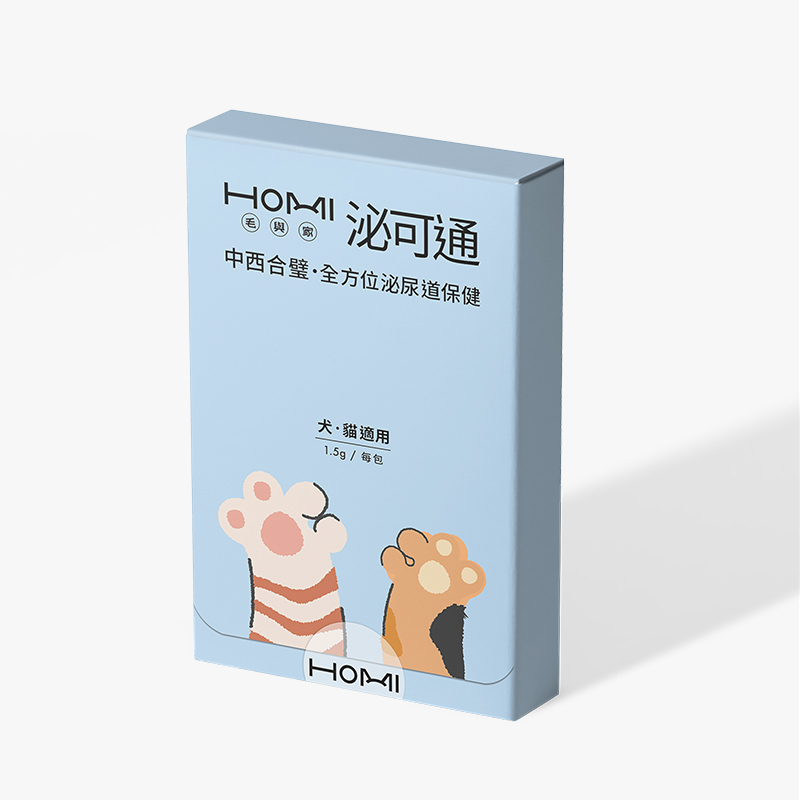 HOMI毛與家 泌可通 泌尿道保健粉體驗組｜4入