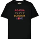 [S] AGATHA BLACK 24 NEW short sleeve, AGT845-010-Black (SAG825)