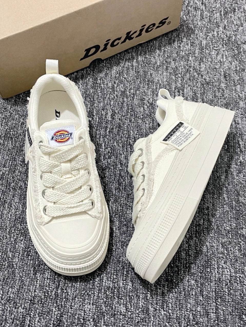<解構平替款!!> Dickies 厚底 增高 解構 帆布鞋 3色 251W50LXS57A/B/C