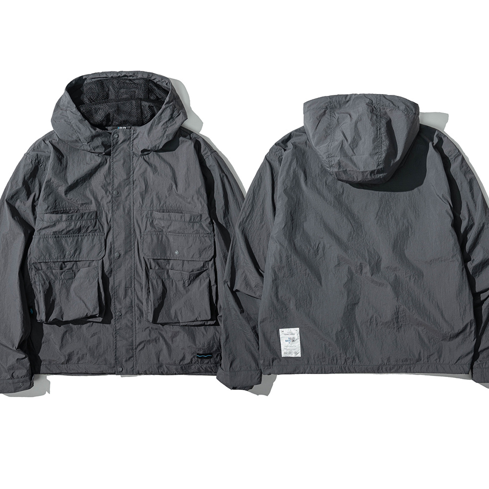 ｜WAVE OFF｜JKS AGILITY 聯名 防潑水 多口袋外套 工裝 城市 釣魚 路亞