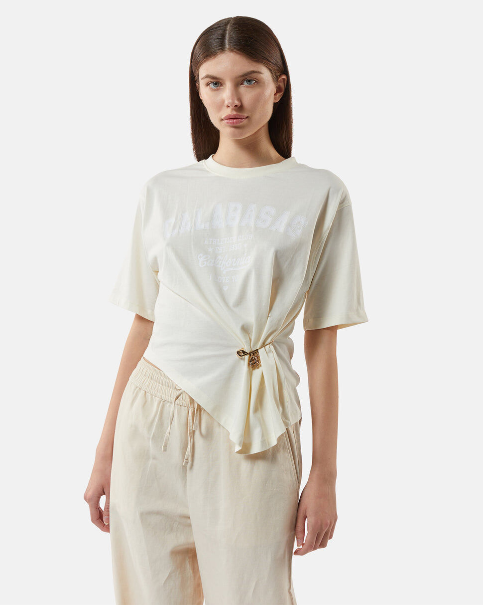 【Silvian Heach】造型不規則短T