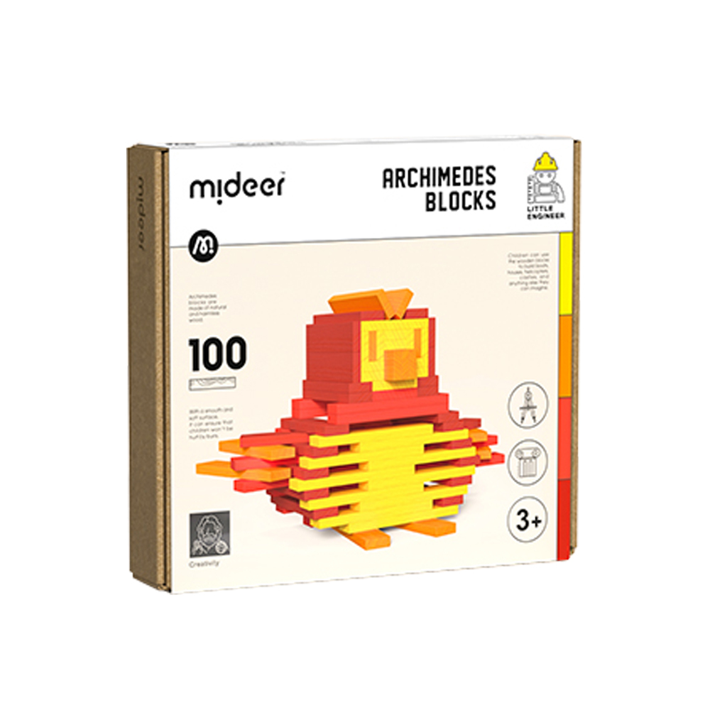 【Ｍideer】 自由建築積木100片-(多款可選)