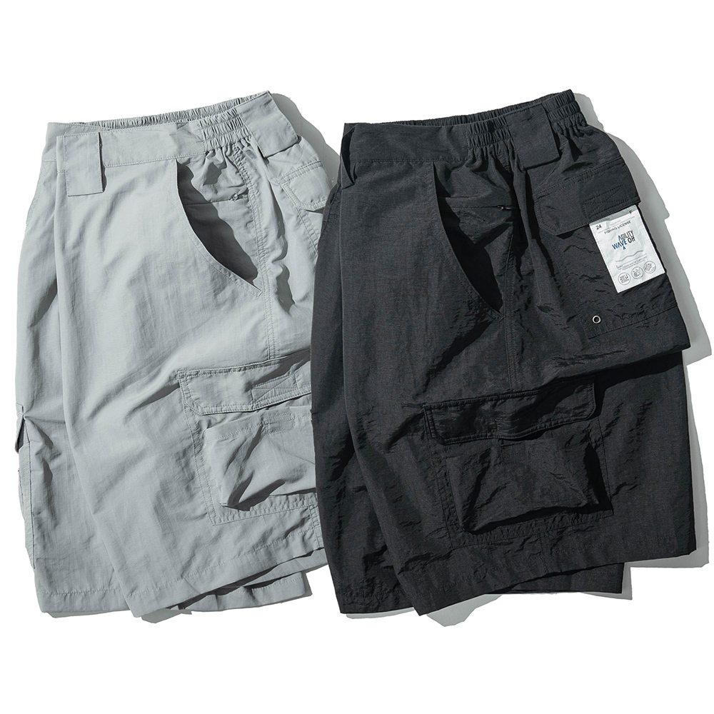 ｜WAVE OFF｜JKS AGILITY 聯名 防潑水 釣魚 多口袋短褲 工裝 城市 路亞