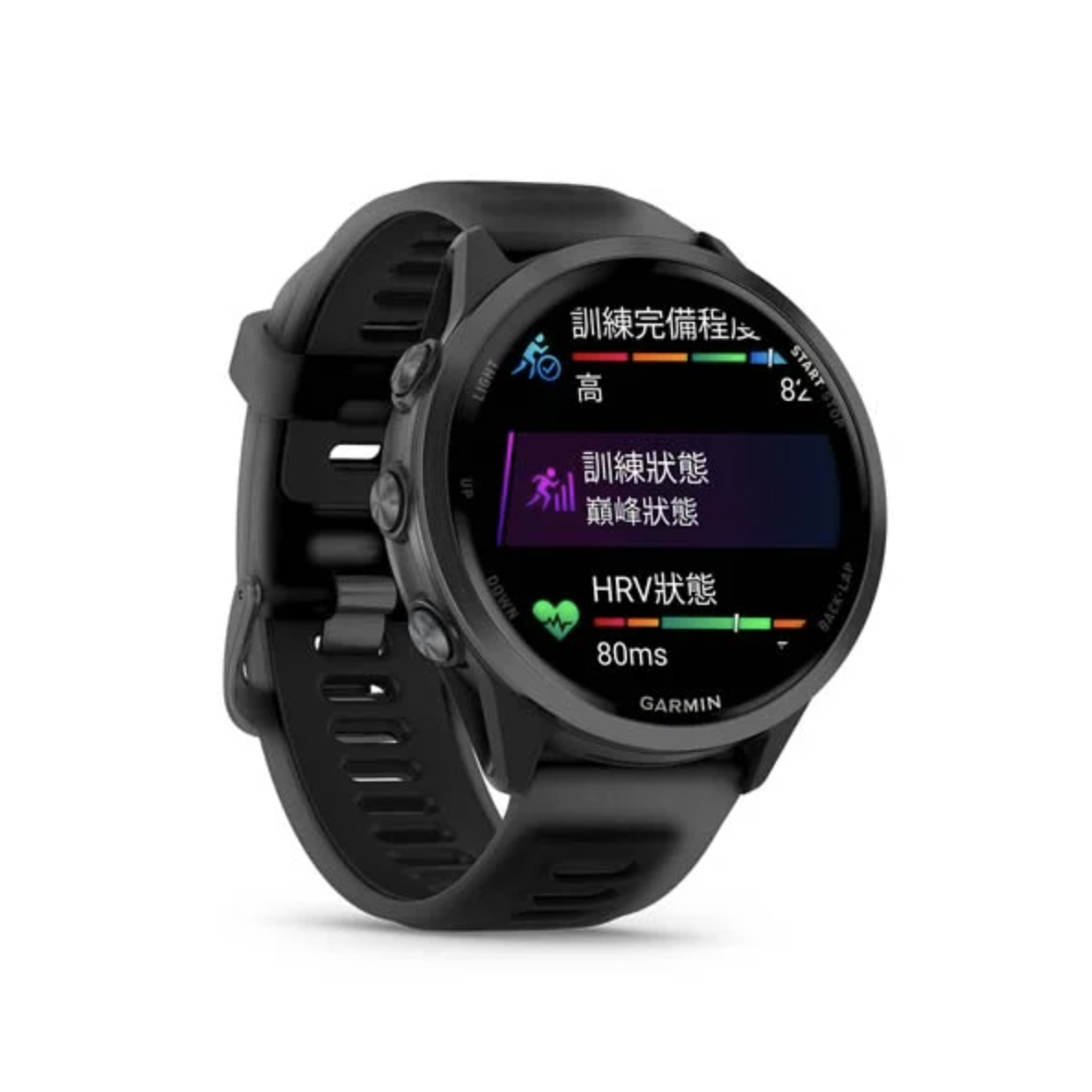 Garmin Forerunner 570 Music GPS智慧心率進階跑錶 (中英版本)