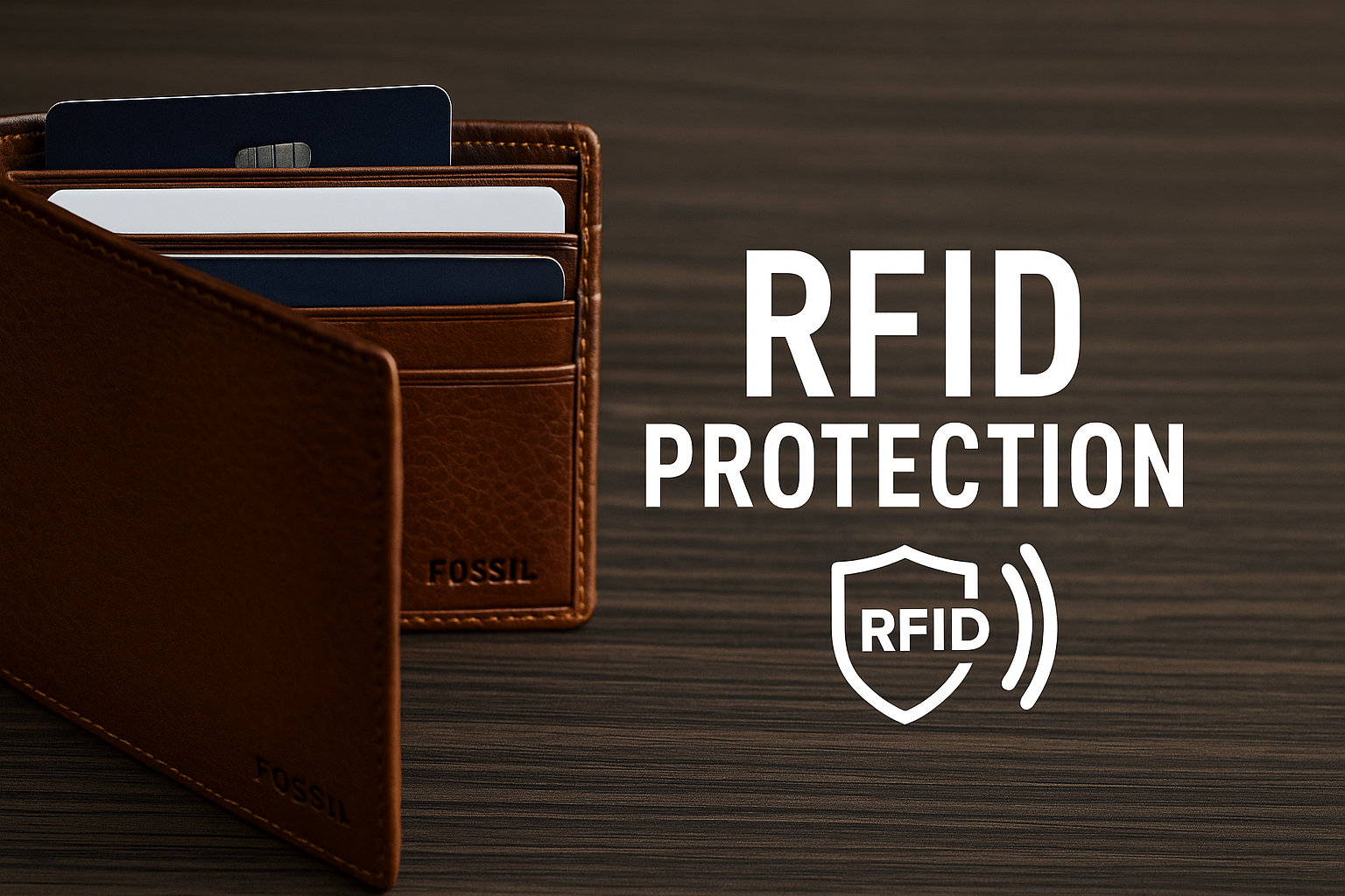 Fossil RFID防盜皮夾
