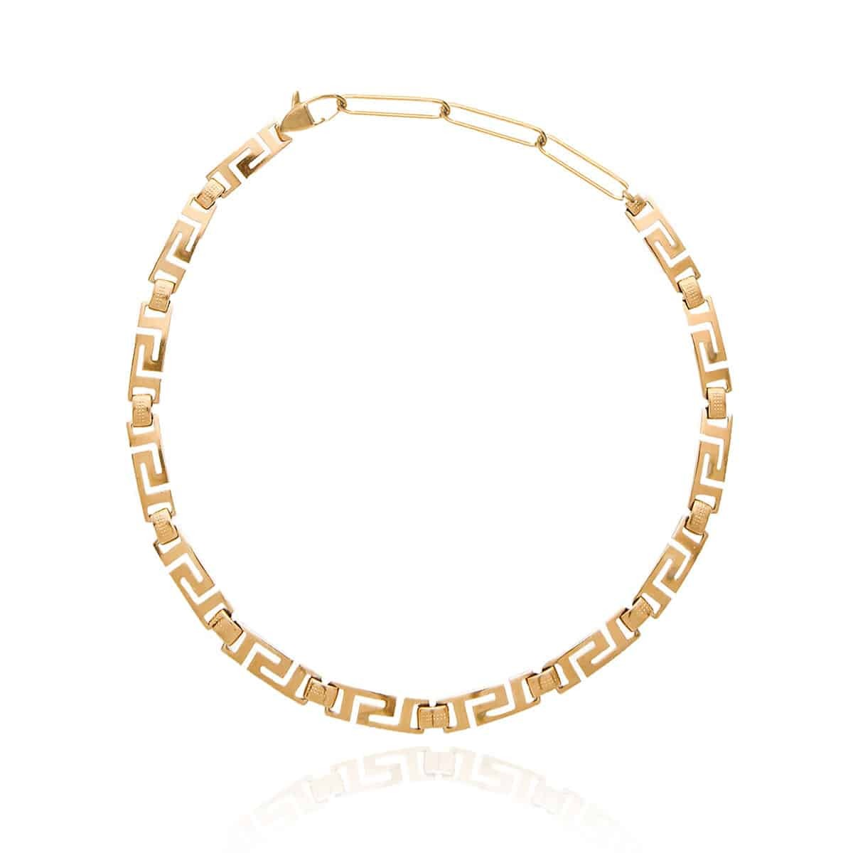 1HM0602-108 HERMINA ATHENS La Greca Choker Gold (A-EU-E)