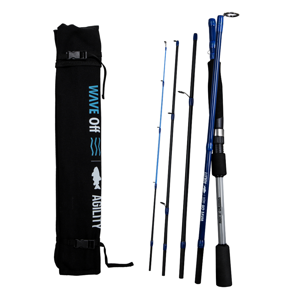 WO X AGL 城市釣魚紡車式釣竿