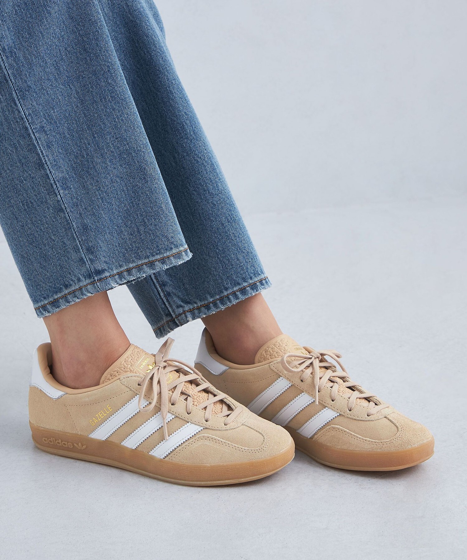 預購┃adidas GAZELLE INDOOR 麂皮 卡其色 奶茶色
