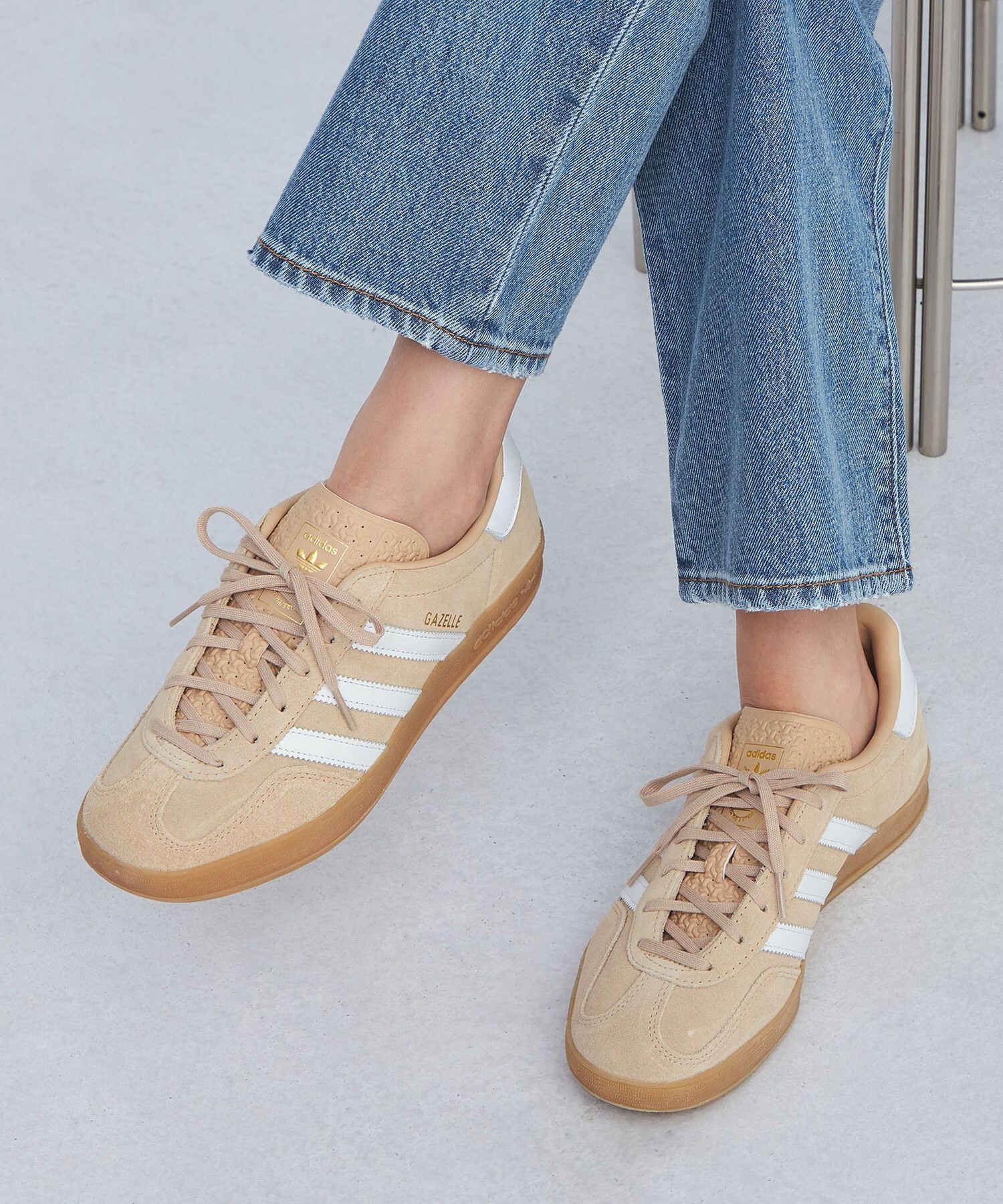 預購┃adidas GAZELLE INDOOR 麂皮 卡其色 奶茶色
