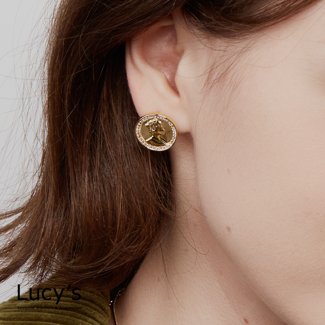 皇室金幣 耳環 (122968)